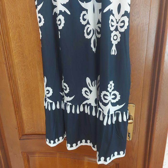 Rochie negru cu alb NOUA