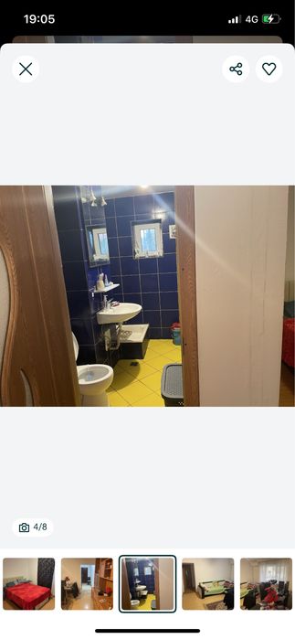 Parter 2 camere 58 metri echipat complet
