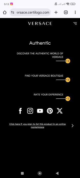 Versace Versus Moscova dama