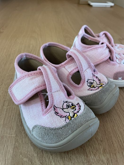 Боси ленени пантофи 21номер