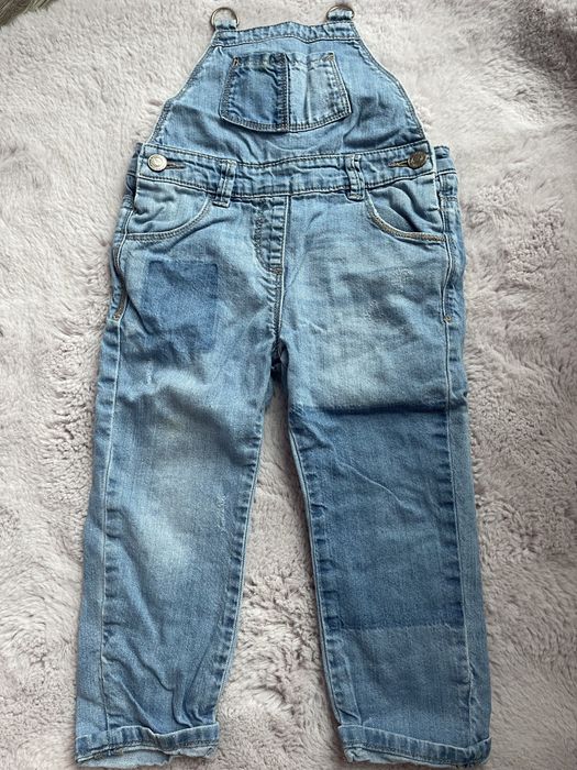 Дънкен гащеризон и дънки за момиче на Next