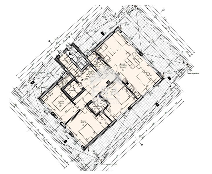 Продава се Четиристаен апартамент в Варна, Галата - 151 кв.м за 1838 €/кв.м - Снимка #4
