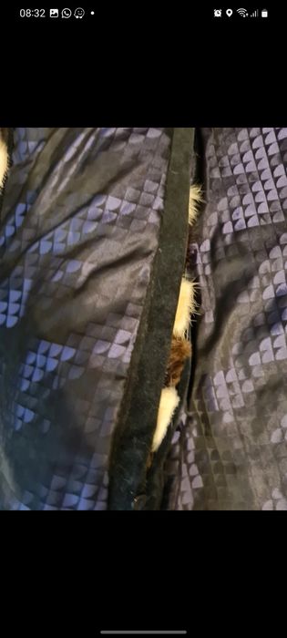 Capa blana naturala. Mărime universala.