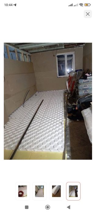 Утеплитель пенопласт подложка для теплого пола