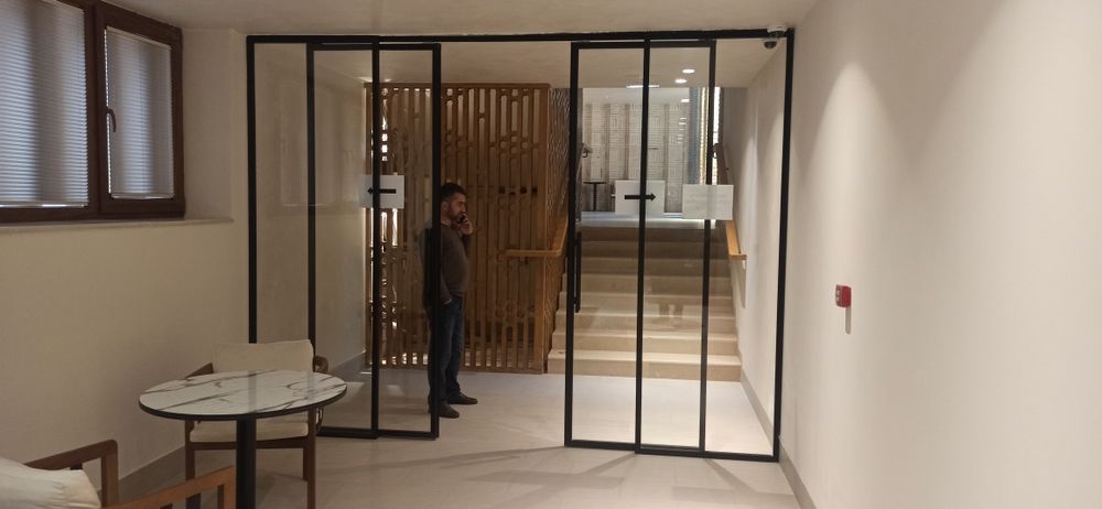 Раздвижные двери лофт