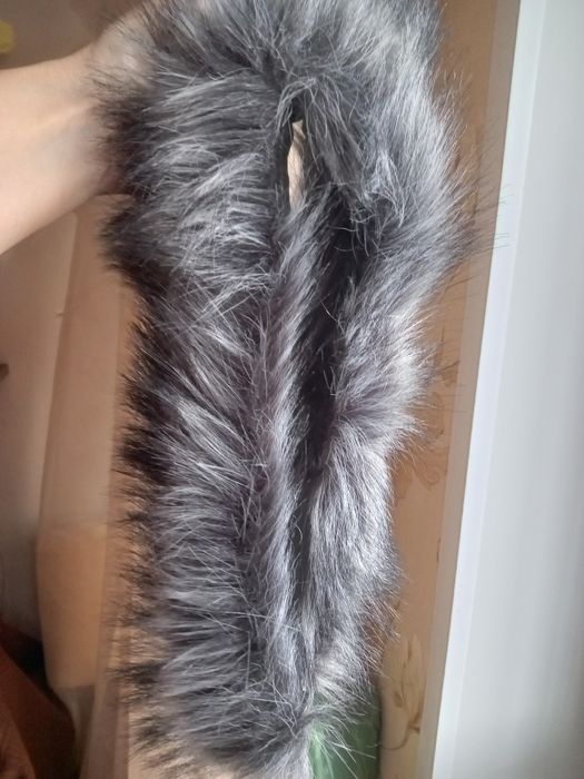 Воротник искусственный под чернобурку