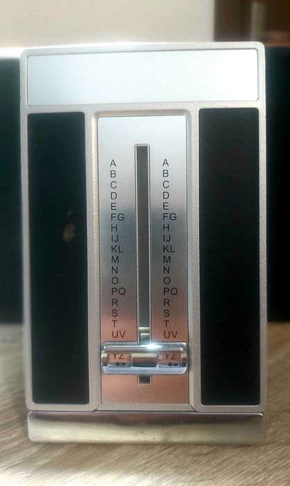 Agenda telefonica mecanica vintage