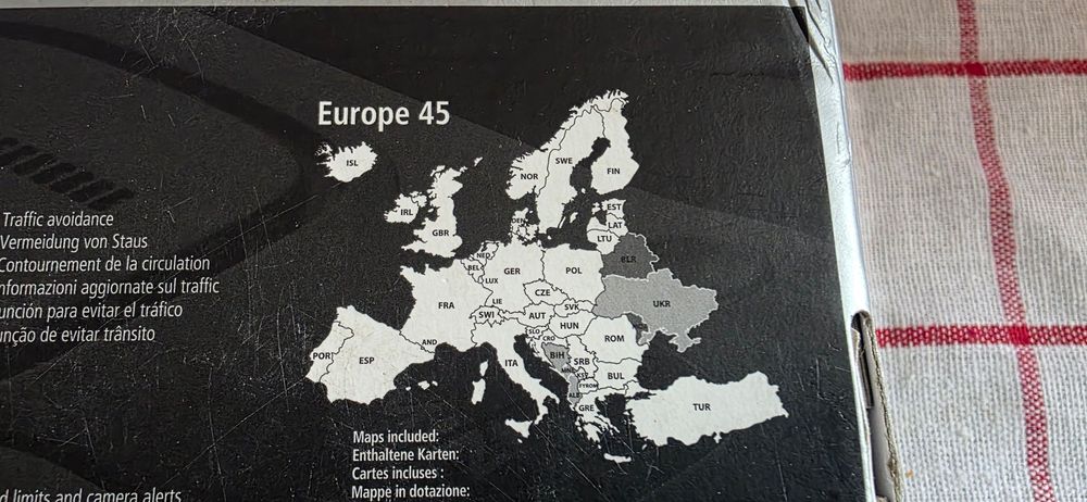 Навигация Garmin Nuvi 3597 LMT с най-новите карти за цяла Европа