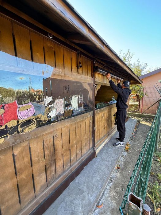 Folie pvc pentru terase , foișoare și balcoane!