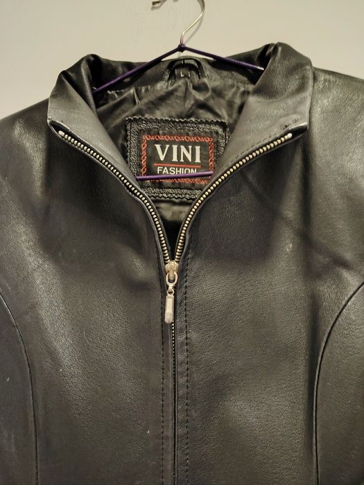 Куртка кожаная унисекс