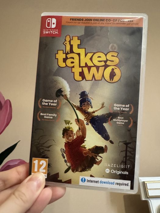 Игра на Nintendo switch it takes two