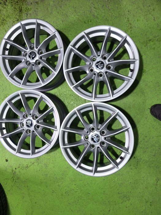 16 5x112 Skoda лети джанти 5х112 шкода
