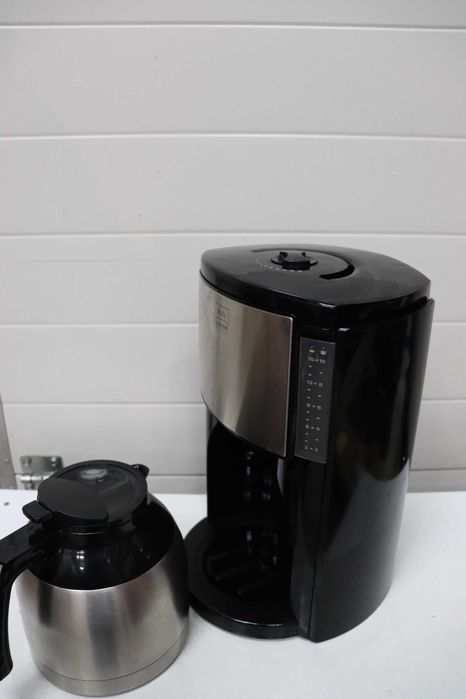 Кафемашина с филтър Melitta Look Therm Selection - черна и сребриста