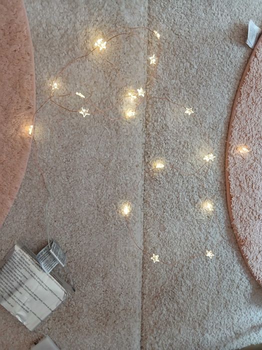 instalatie de lumini cu stelute in vas