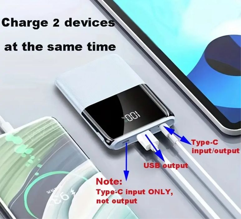 Power Bank / Външна преносима батерия 10 000mAh