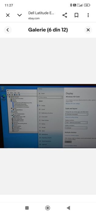 Laptop Dell Latitude e6540 - i7-4610m/ 8gb Ram/256gb SSD/Baterie OK