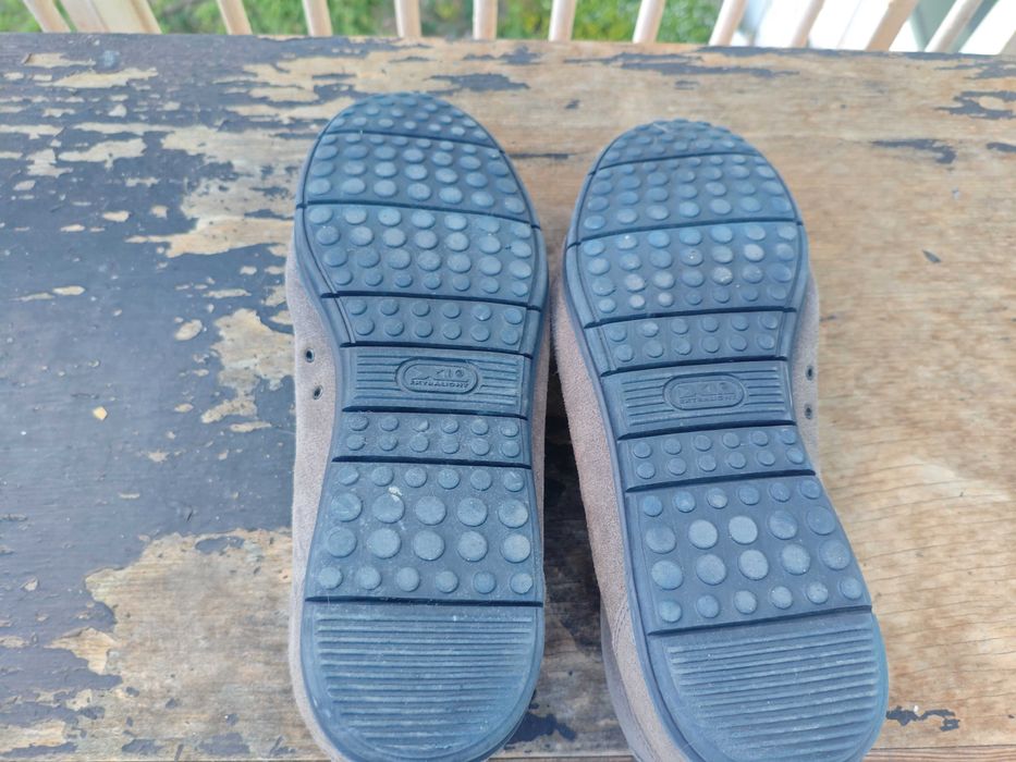 Обувки от естествена кожа и велур FRAU FX