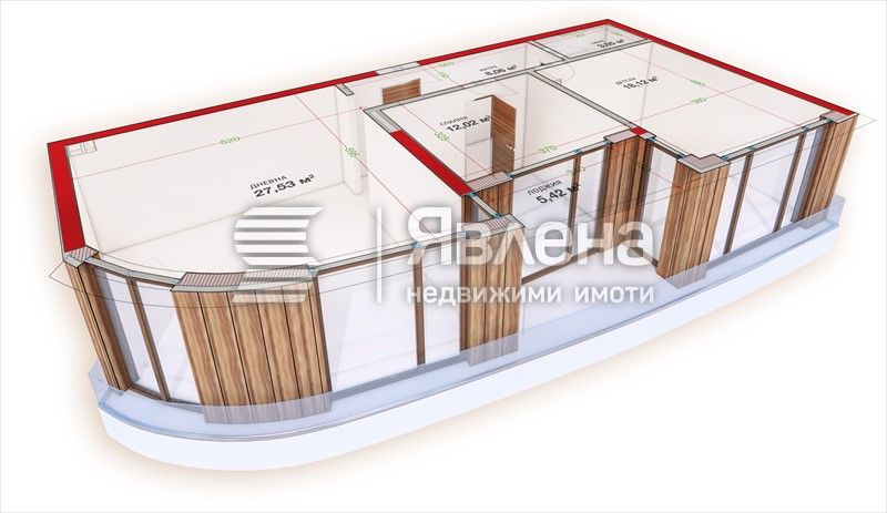 Продава се Тристаен апартамент в Варна, Трошево - 103 кв.м за 2496 €/кв.м - Снимка #2