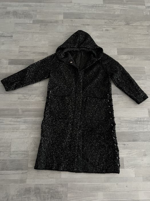 Кашмирена дълга жилетка