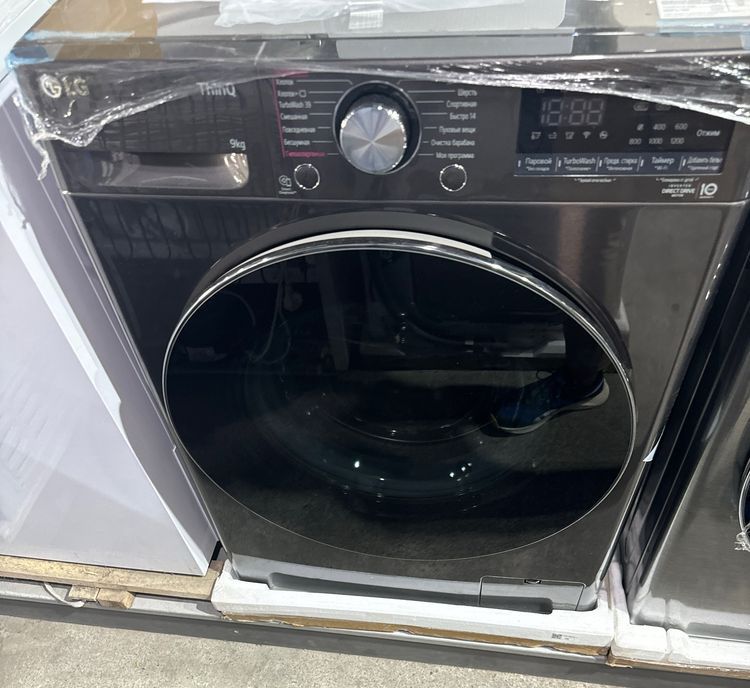 Стиральная машина LG (9кг) Inverter D. drive motor+ Steam Turbo Wash