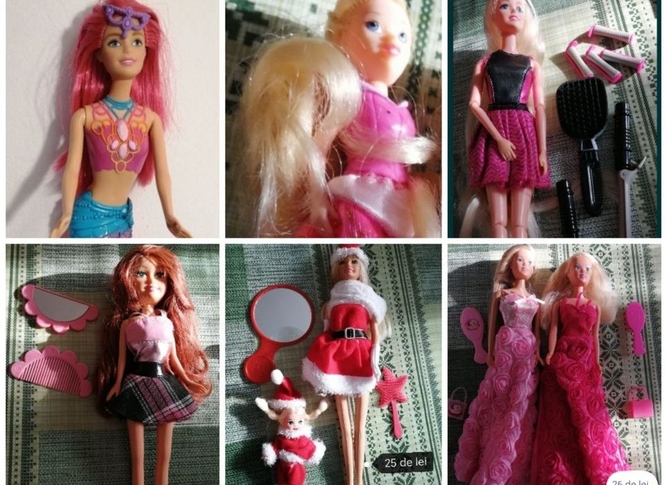 Păpuși Barbie sau gen Barbie