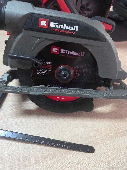 Fierastrau circular pe acumulator Einhell Professional TP-CS 18/165-C Li BL - Solo fara acumulator si fara incarcator