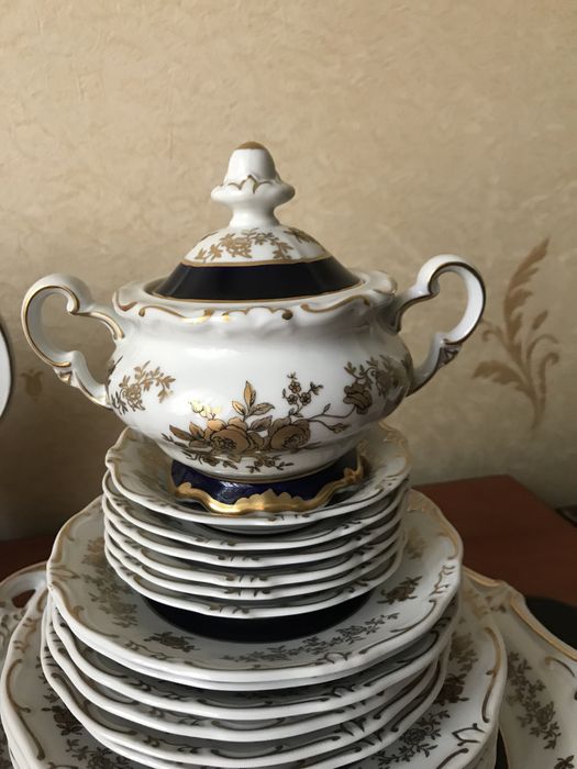 Продам чайный сервиз фарфор производства ГДР