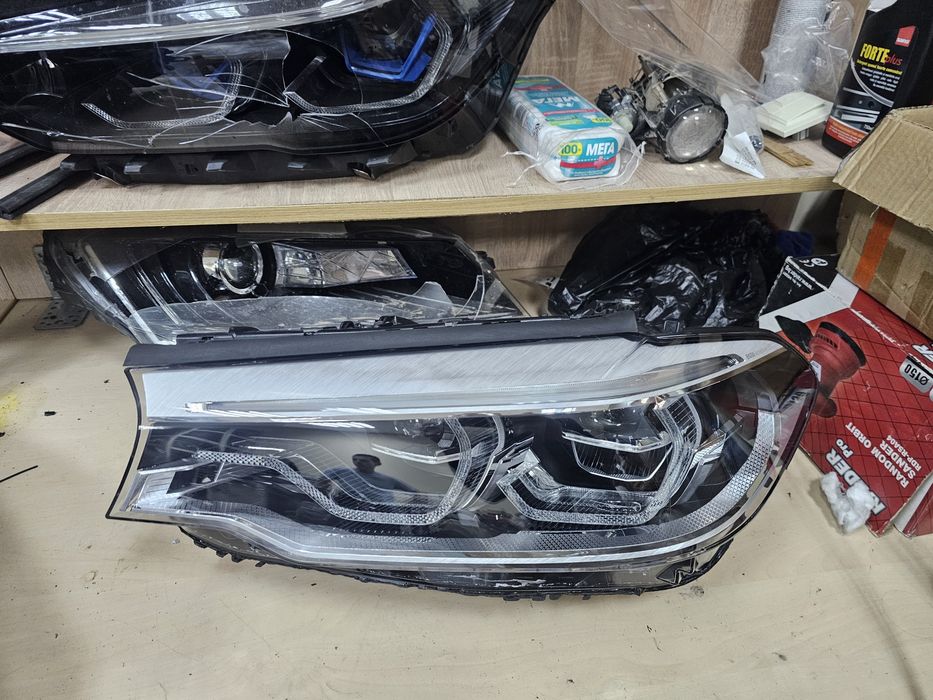 Ляв фар BMW 5 G30 Adaptive LED lqv far бмв 5 г30 адаптив лед