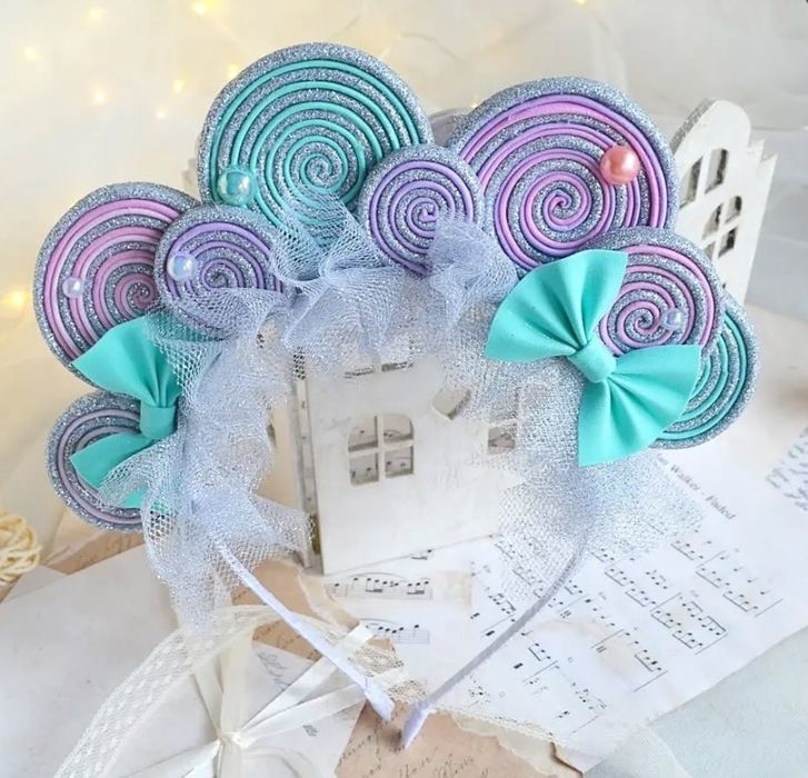 Ободок оленя конфетки