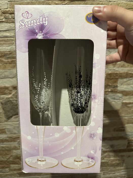 Официални чаши за шампанско