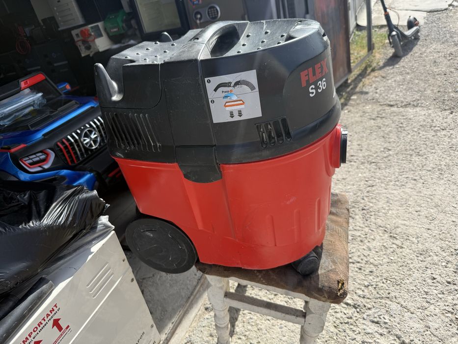 * FLEX S36 оригинальный мощный профессиональный пылесос с розеткой