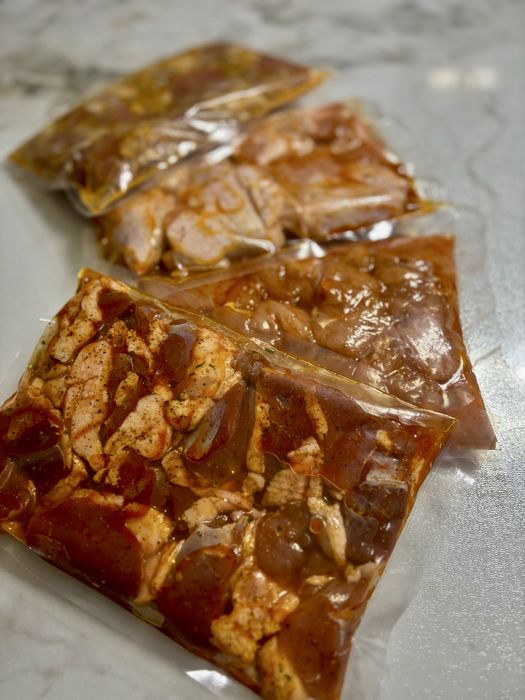 Маринованное мясо / шашлыки