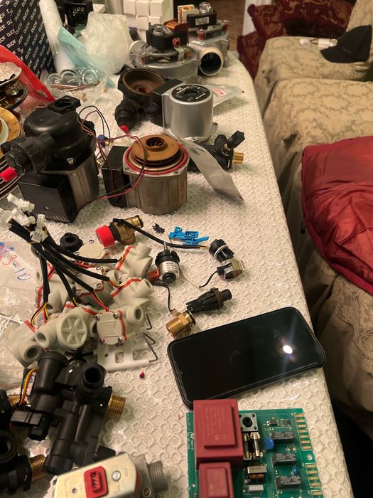 Запчасти от двухконтурных котлов