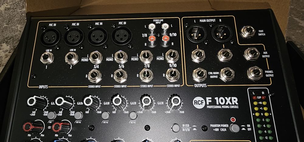 Mixer RCF FX10 Profesional cu Dsp Fx si Usb ptr inregistrari