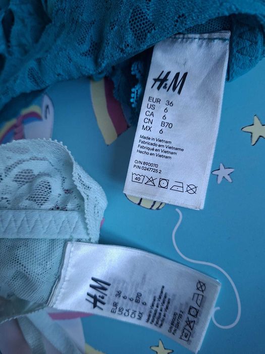 Set 2 sutiene dantela superbe, impecabile, marime B70