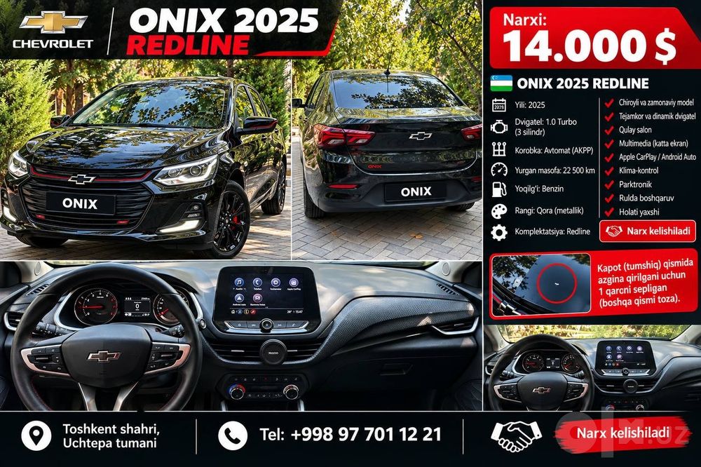 Chevrolet Onix Sotiladi
