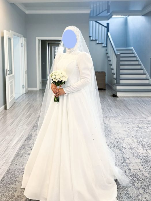 Свадебное платье в стиле минимализм