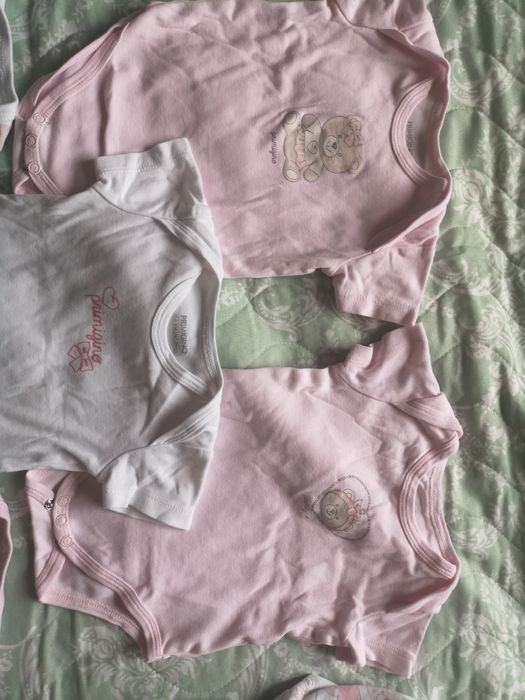 Голям сет на Primigi дрешки за момиченце, 3-6 мес, 6-9мес