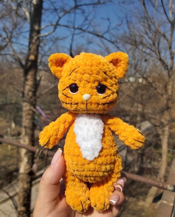 Вязаные плюшевые игрушки