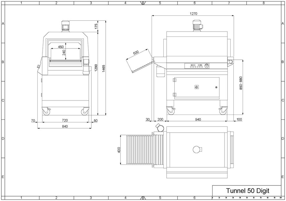 Термоусадочный туннель/Упаковочный/Вакум (Италия)