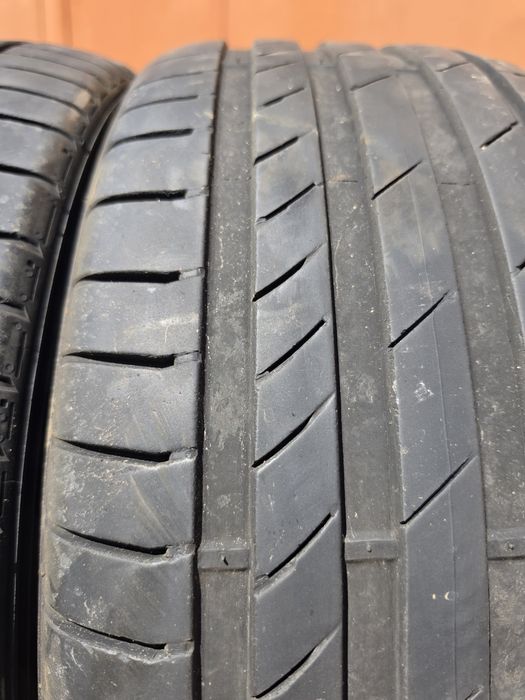 4 бр. летни гуми 255/45/18 Kumho DOT 4118 2x5,5-6 mm 2x4-4,5 mm