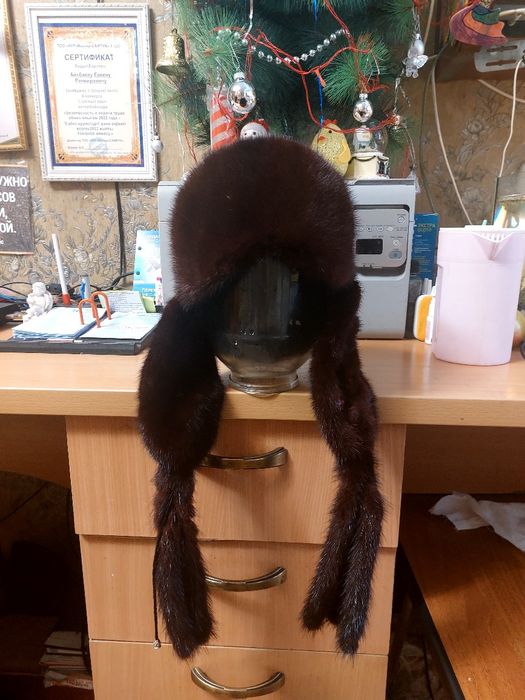 Шапка норка молодежная