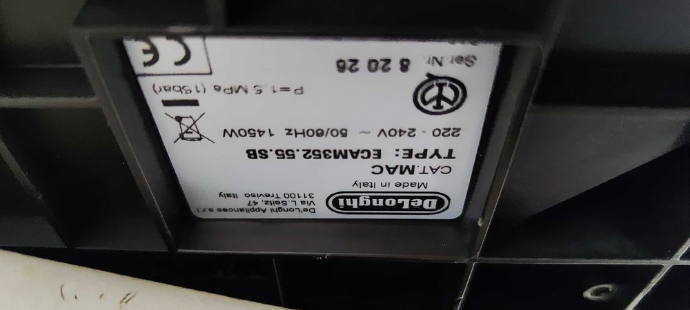 Espressor Automat DeLonghi Dinamica ECAM 352.55.SB Aparat Cafea Boabe