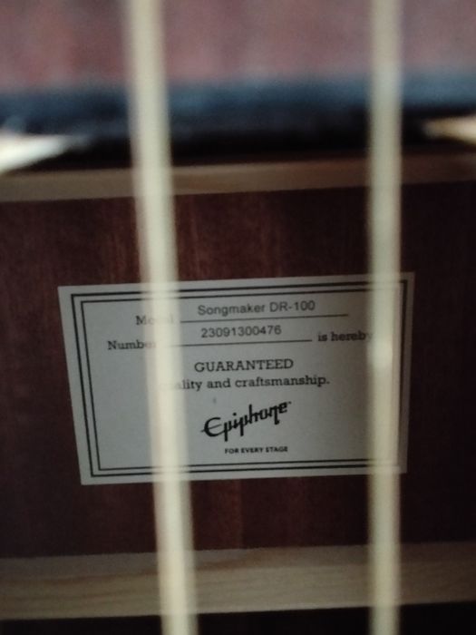 Продам Гитару Epiphone Songmaker DR-100