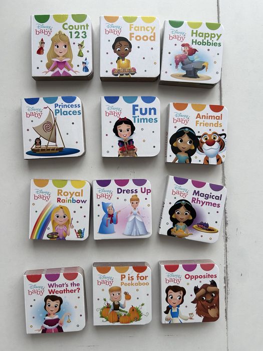 Colectie mini carti, baby Disney + laptop Vtech roz