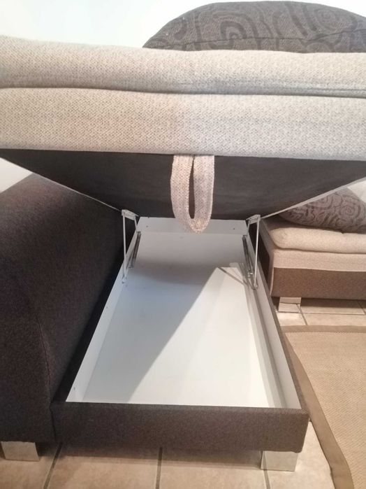 Ъглов диван / легло с ракла