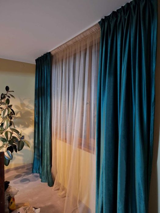 Плат за завеси - плюш