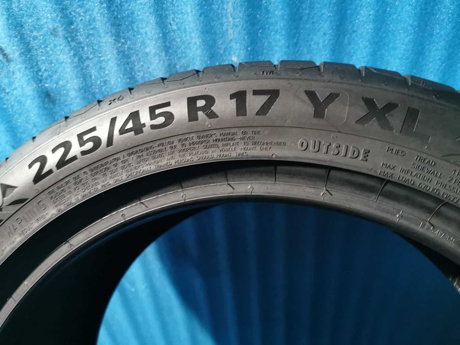 225/45 R17 - continental 4 bucati