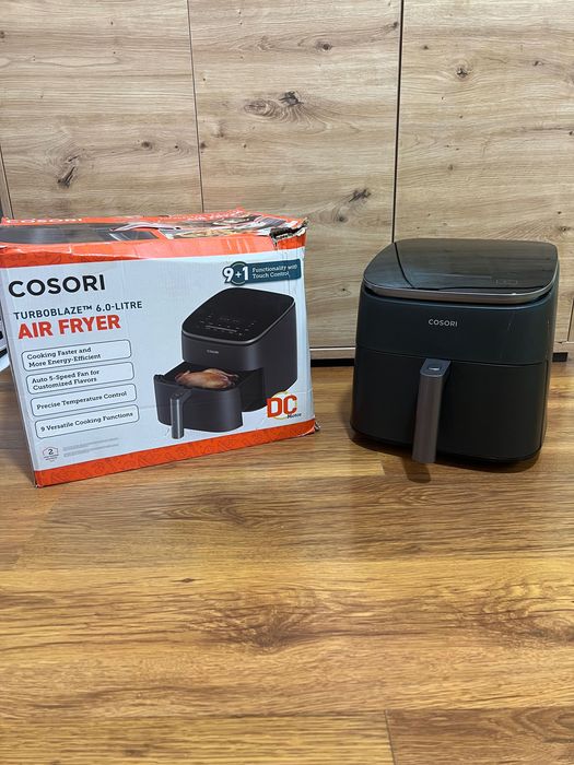 Air Fryer Cosori TurboBlaze 6L Еър фрайър ЧИСТО НОВ