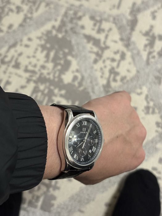 Серебрянный часы Ника проба 925
